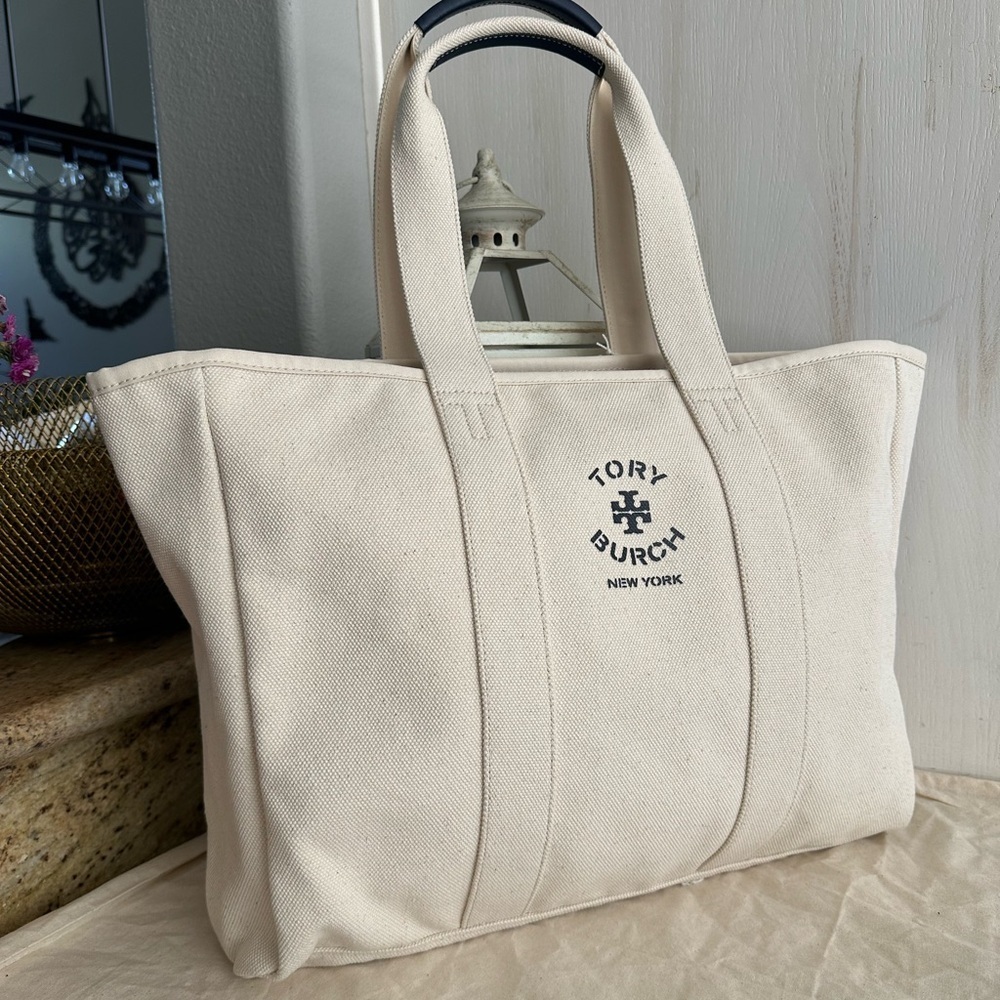 New Tory Burch canvas tote
